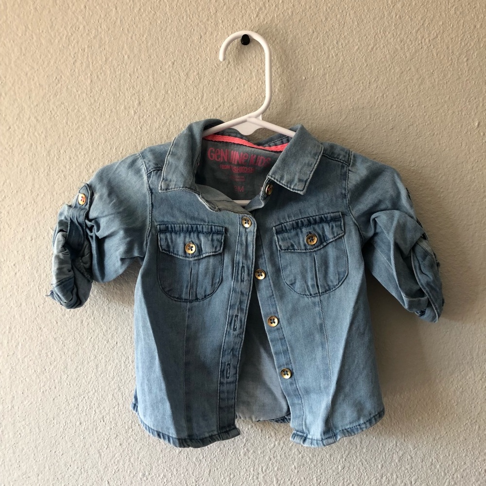 Toddler button up